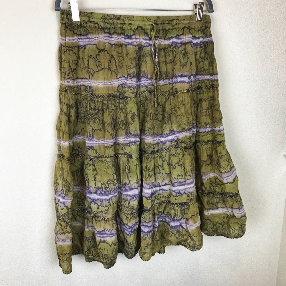 Fun Boho - Tie Dye Style Skirt